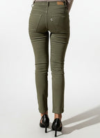 JEANS MIA SLIM VERDE