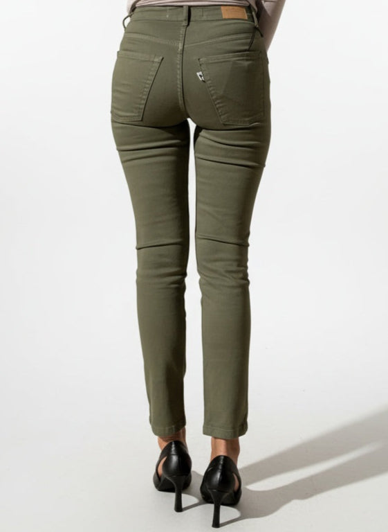 JEANS MIA SLIM VERDE
