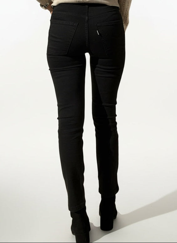 JEANS MIA SLIM NERO