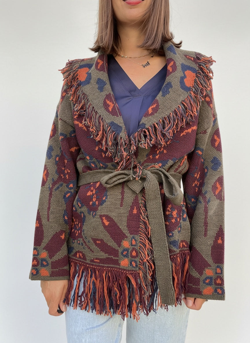 CARDIGAN SCIALLATO