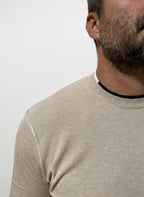 MAGLIONE IN VISCOSA CON TOPPE