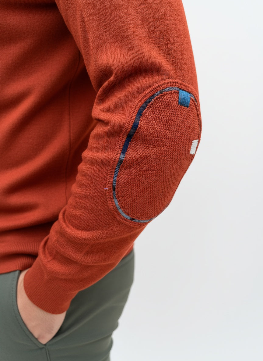 MAGLIONE IN VISCOSA CON TOPPE