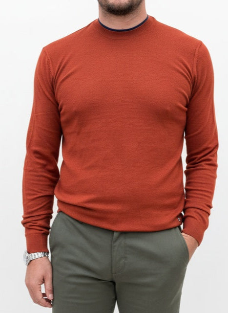 MAGLIONE IN VISCOSA CON TOPPE