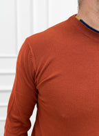 MAGLIONE IN VISCOSA CON TOPPE