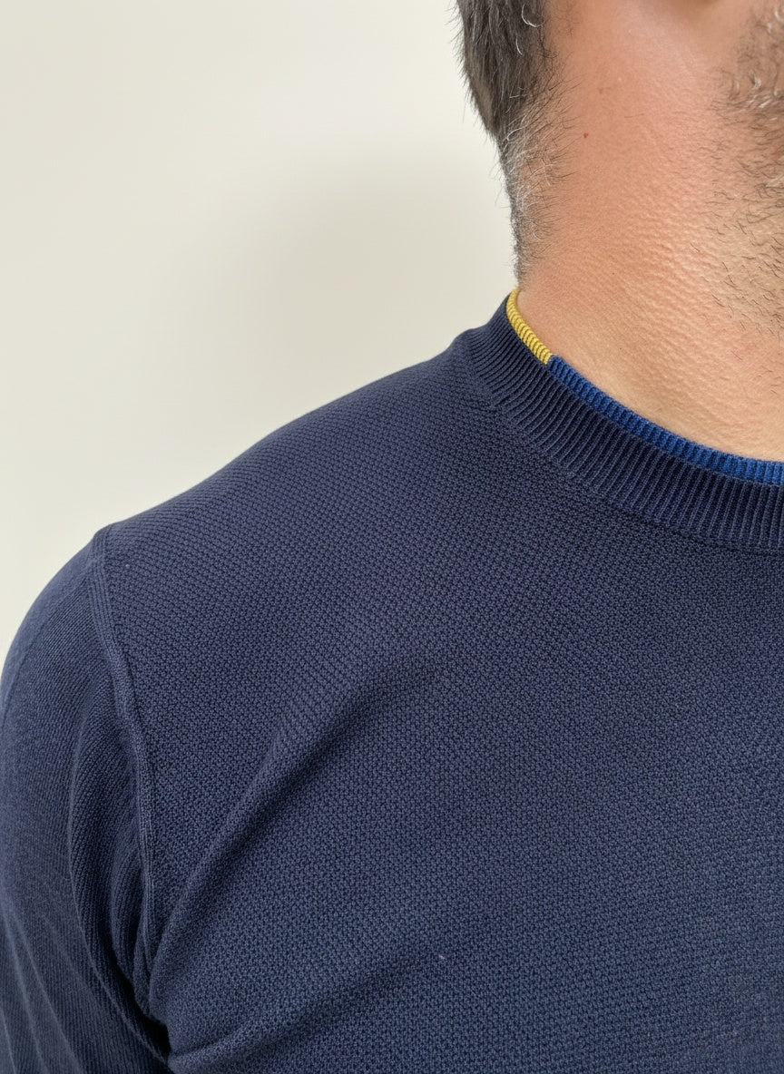 MAGLIONE IN VISCOSA CON TOPPE