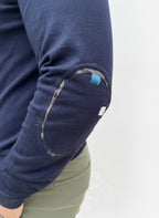 MAGLIONE IN VISCOSA CON TOPPE