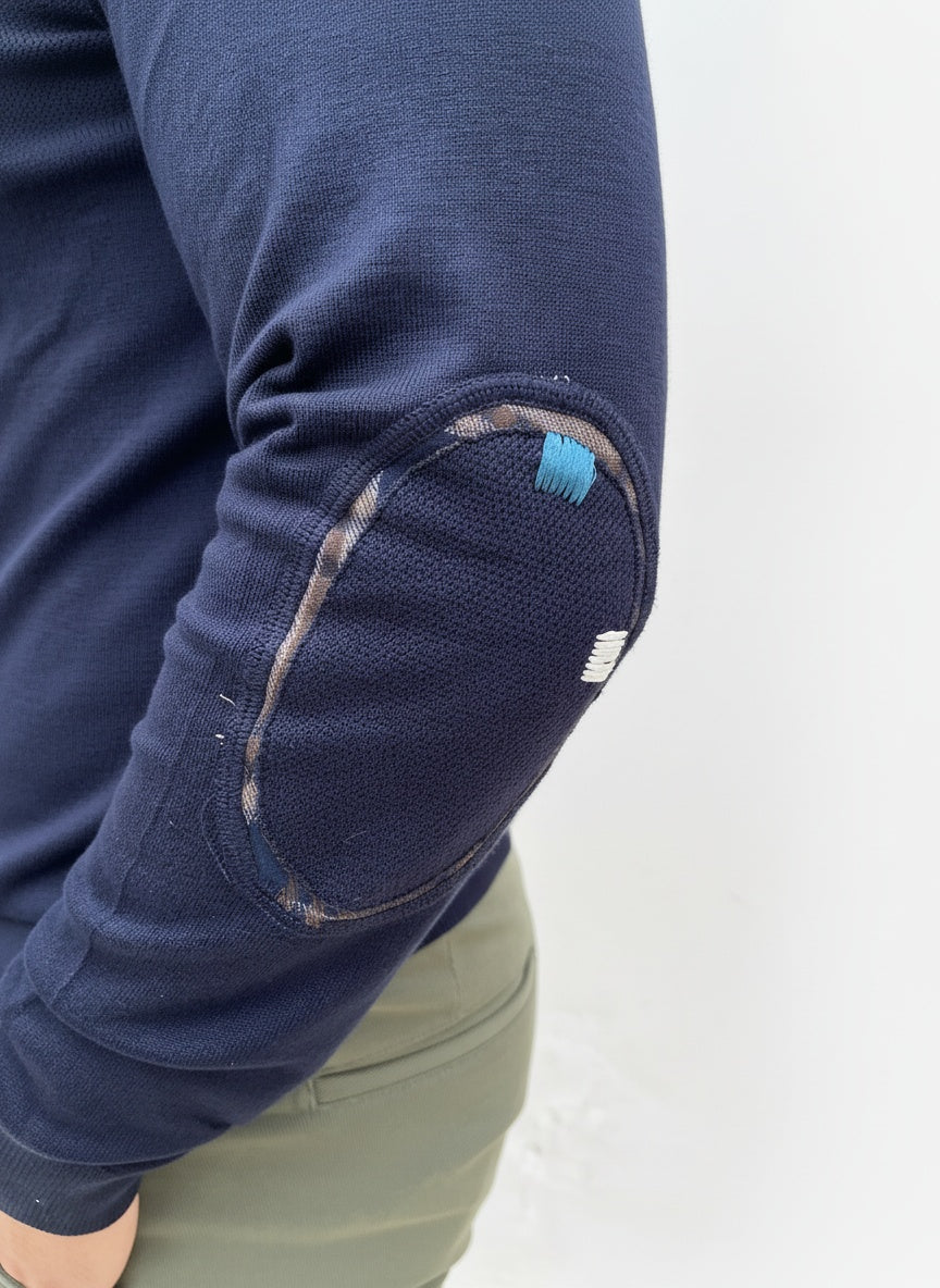 MAGLIONE IN VISCOSA CON TOPPE