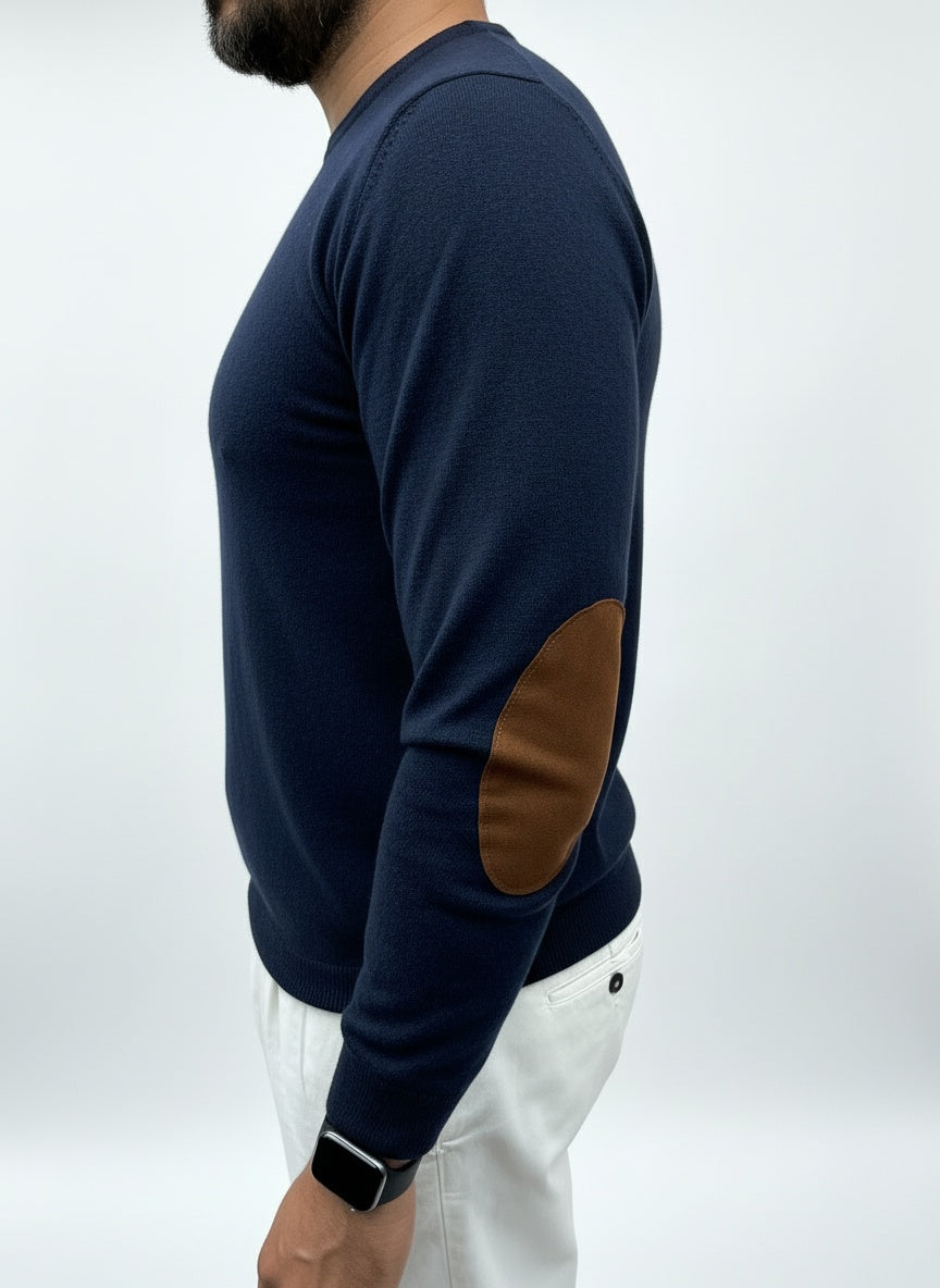 MAGLIONE CASHMERE E TOPPE