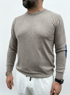 MAGLIONE CASHMERE E TOPPE