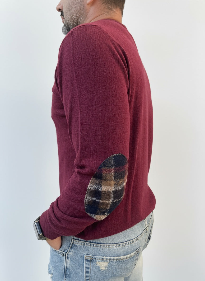 MAGLIONE CASHMERE E TOPPE