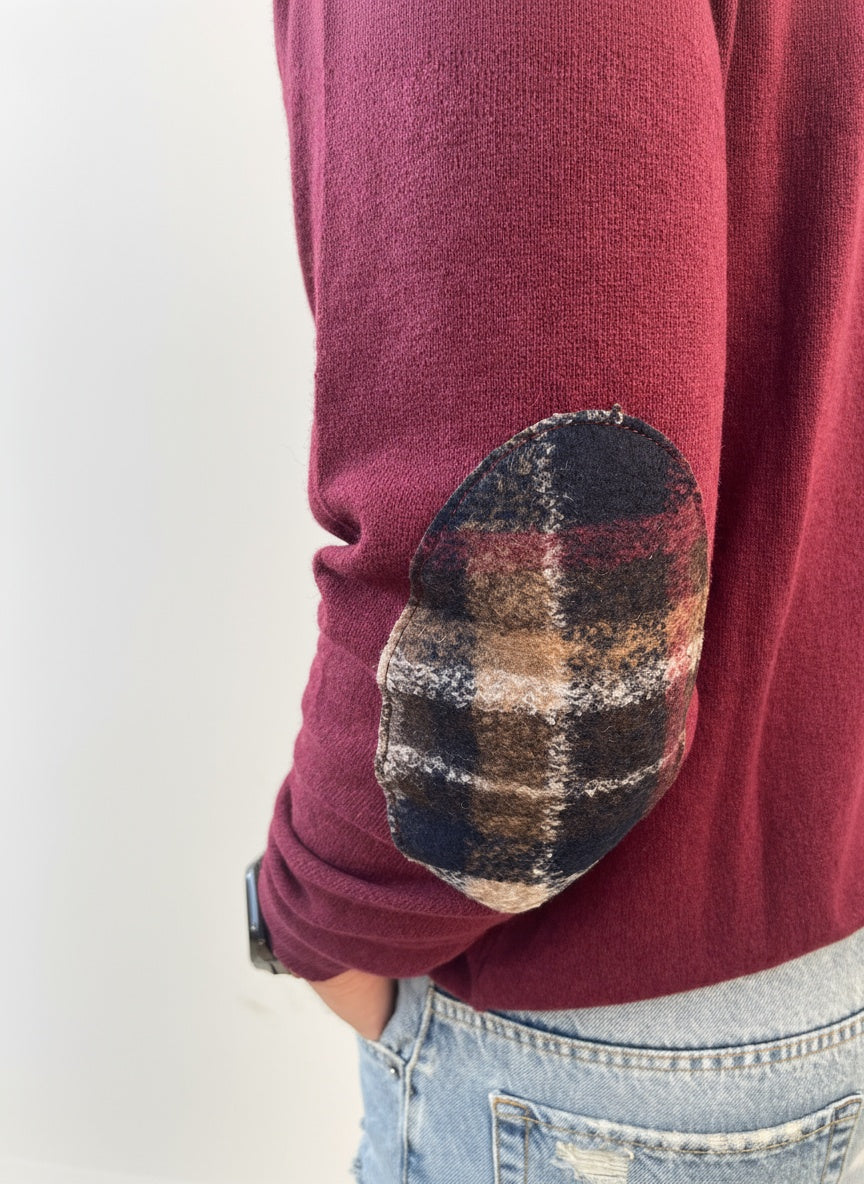MAGLIONE CASHMERE E TOPPE