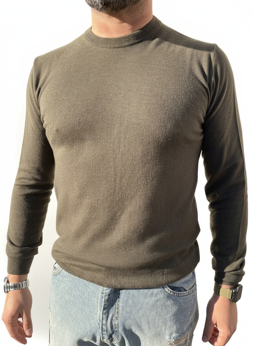 MAGLIONE CASHMERE E TOPPE