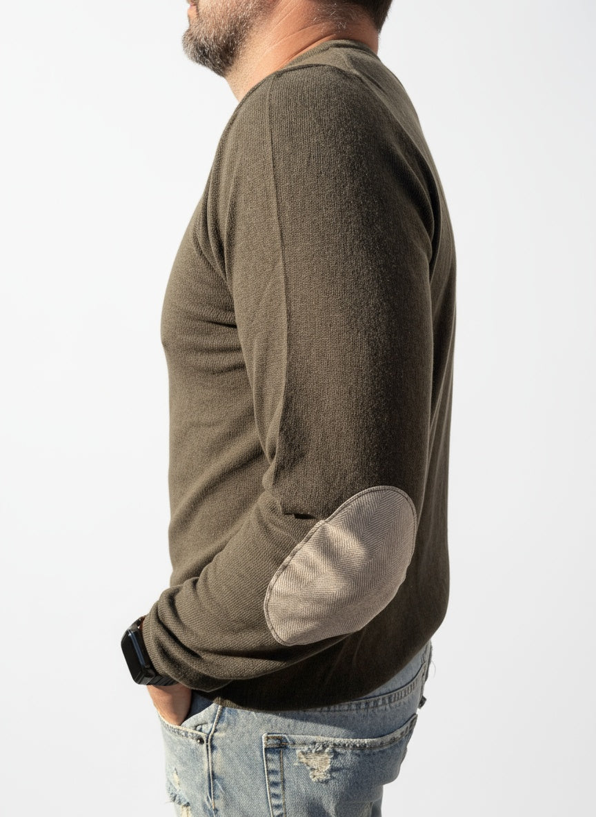 MAGLIONE CASHMERE E TOPPE