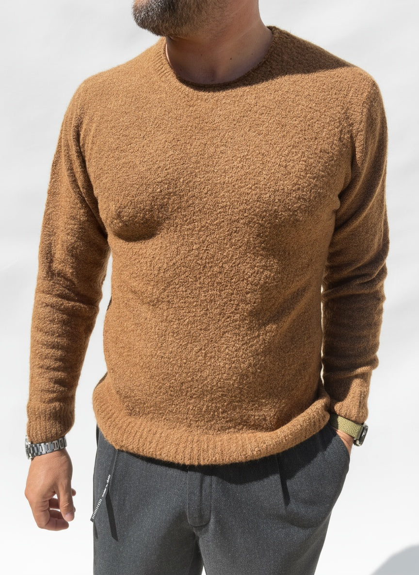 MAGLIONE CINIGLIATO MISTO LANA