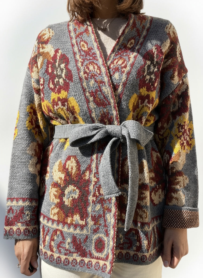 CARDIGAN ALANUI BORDEAUX