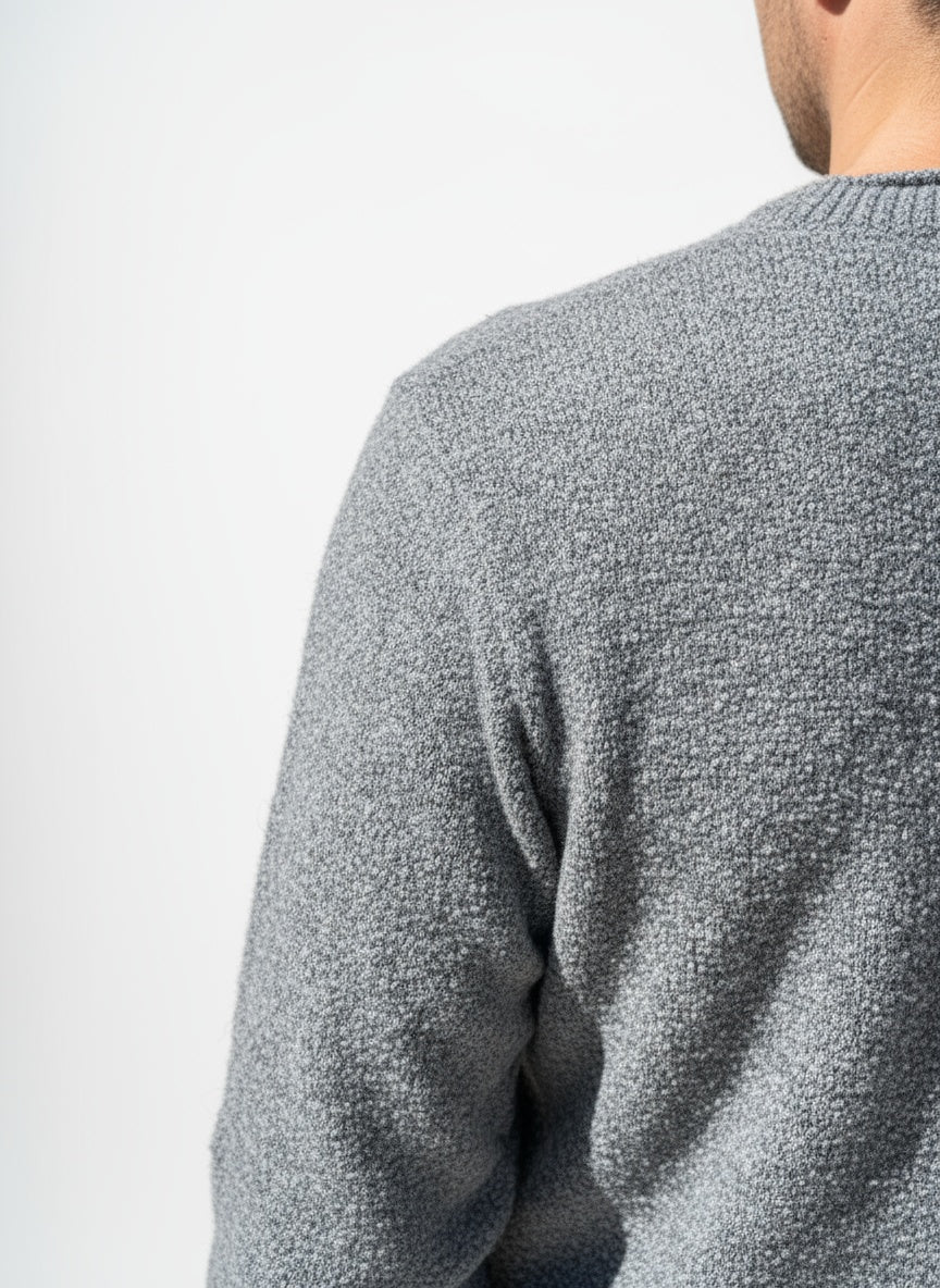 MAGLIONE CINIGLIATO MISTO LANA