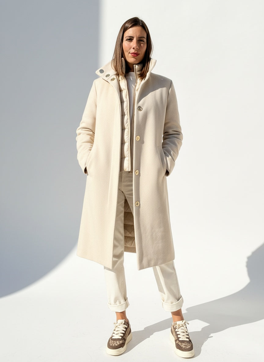 CAPPOTTO LUNGO IMBOTTITO