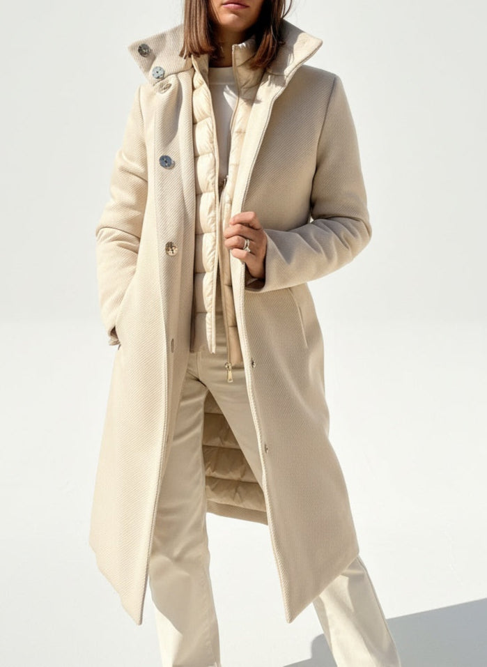 CAPPOTTO LUNGO IMBOTTITO