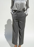 PANTALONE CROPPED FLANELLA