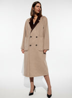 CAPPOTTO DOUBLEFACE IN LANA E CASHMERE