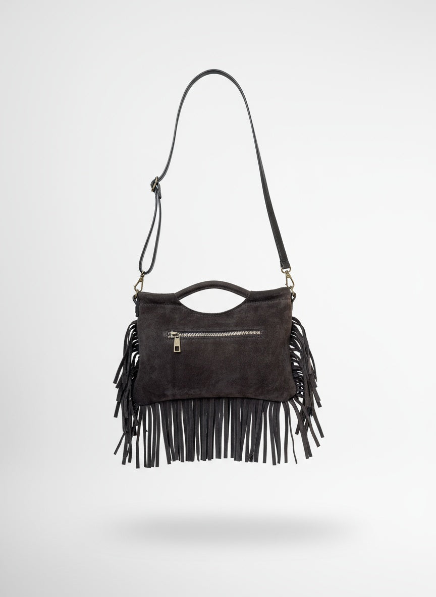 BORSA FRANGE CON TRACOLLA