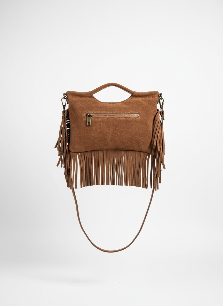 BORSA FRANGE CON TRACOLLA