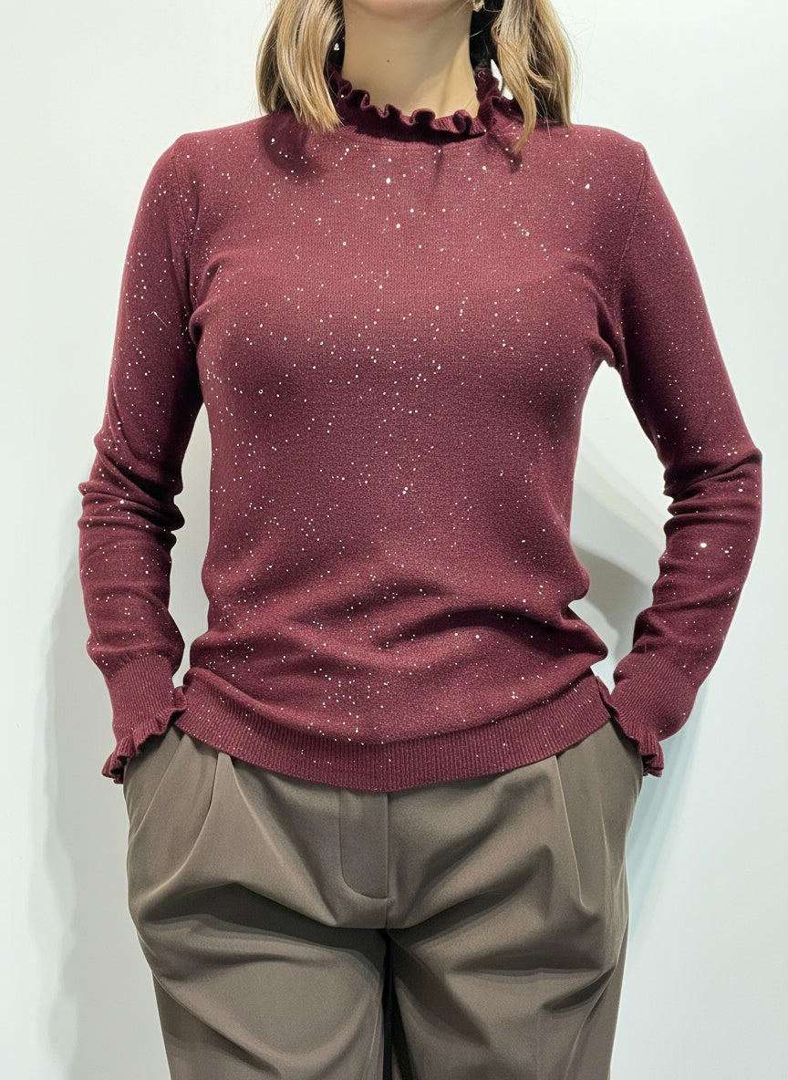 LUPETTO CON CAPPE E PAILETTES