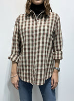 CAMICIA OVER TARTAN