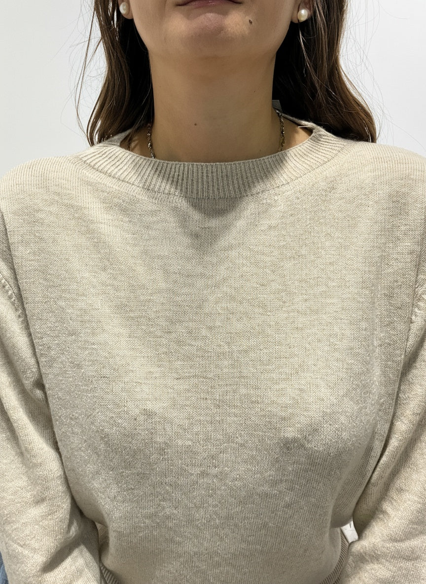 MAGLIONE MISTO CASHMERE