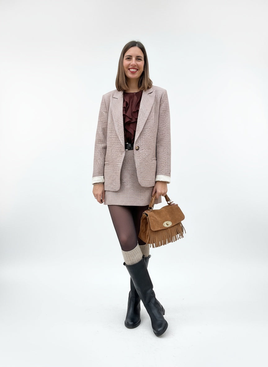 MINIGONNA COCCIO PIE DE PULL