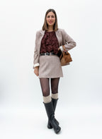 MINIGONNA COCCIO PIE DE PULL