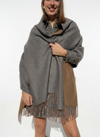 SCIARPA MISTO CASHMERE DOUBLE