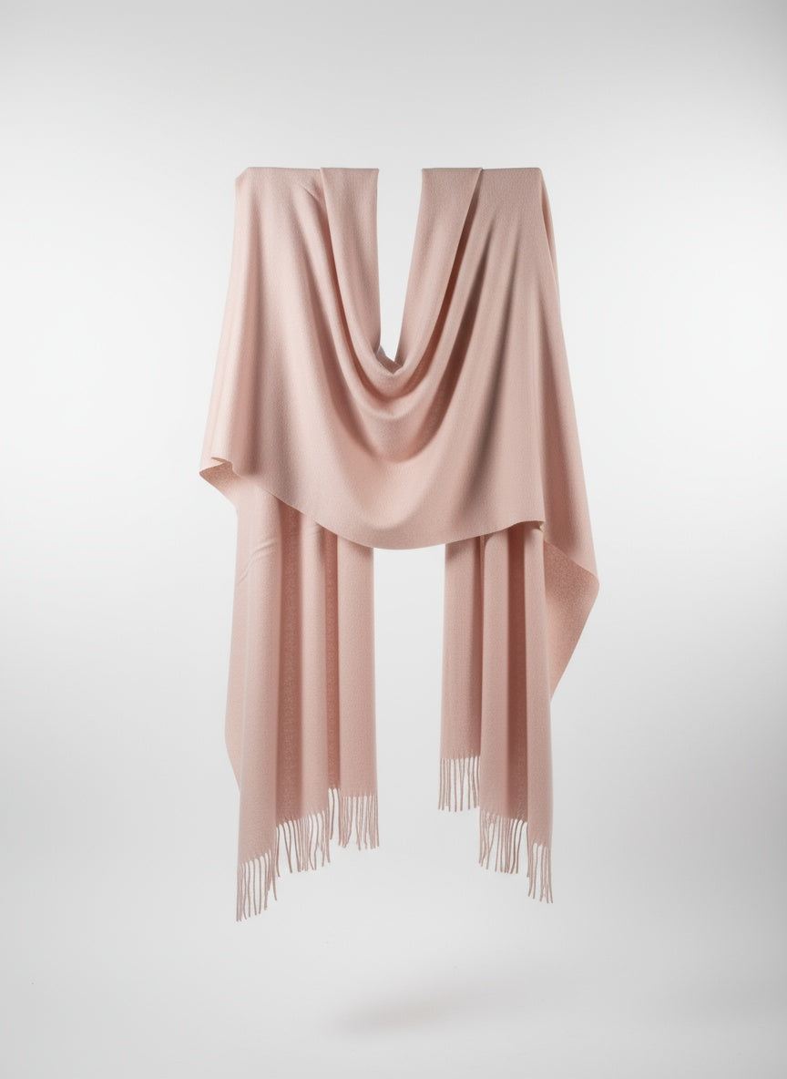 SCIARPA MISTO LANA, CASHMERE E VISCOSA