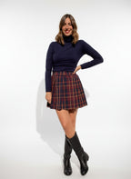 GONNA PIEGHE TARTAN