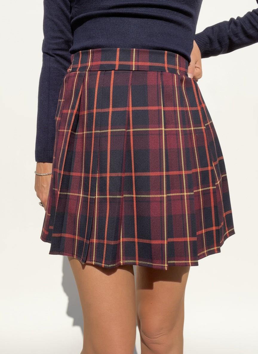GONNA PIEGHE TARTAN