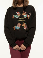 FELPA BASSOTTI NATALE