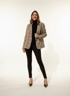 GIACCA GALLES NERO/BLU