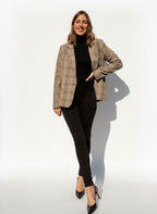 GIACCA GALLES NERO/BLU