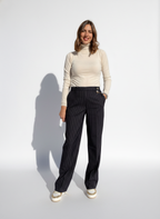 PANTALONE PALAZZO GESSATO