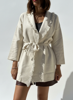 CARDIGAN CON FRANGE