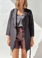 CARDIGAN CON FRANGE