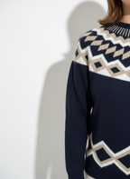 MAGLIONE ROMBI LUREX