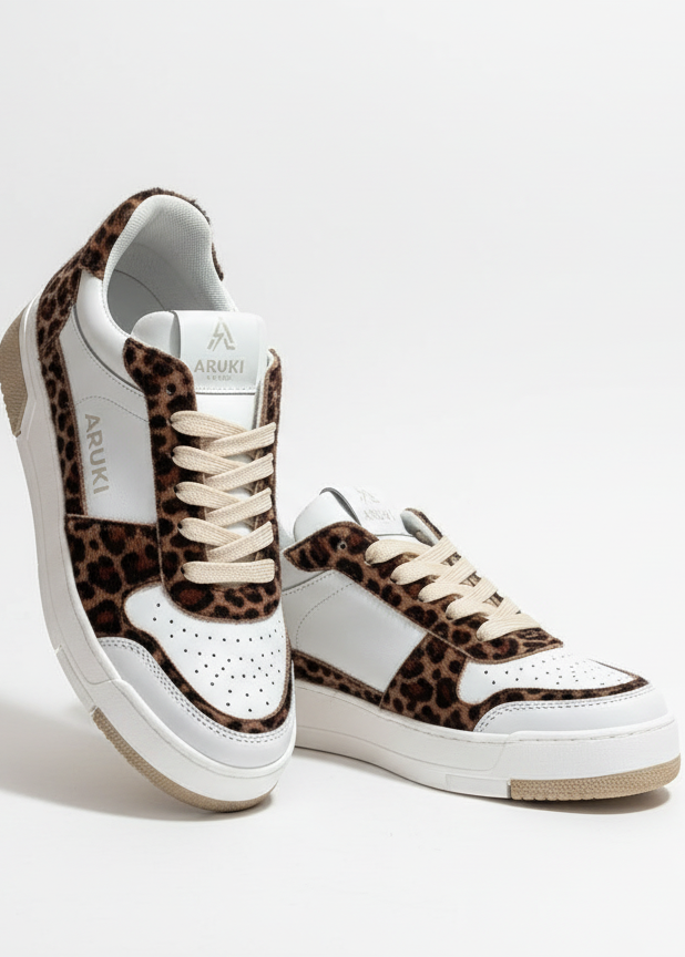 SNEAKER ARUKI LEOPARD