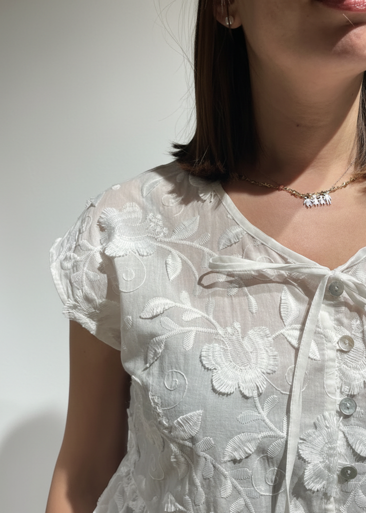 CAMICIA RICAMATA
