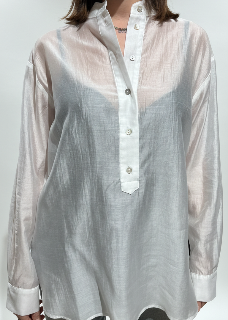 CAMICIA MUSSOLA COLLO COREANA