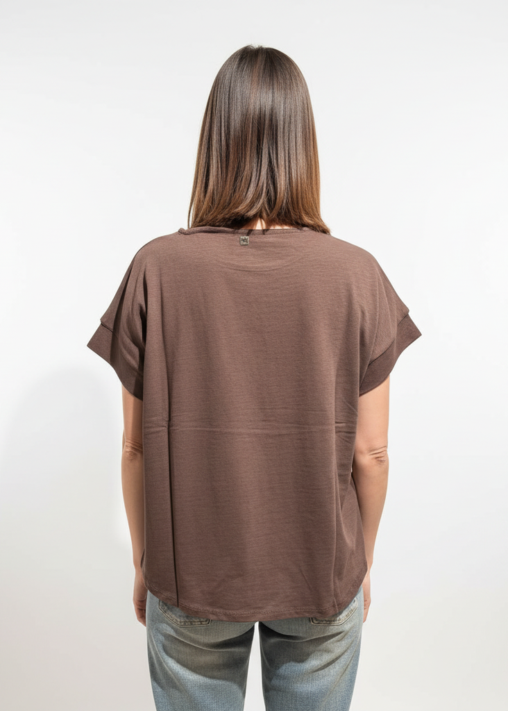 T-SHIRT BASICA  A SCATOLA