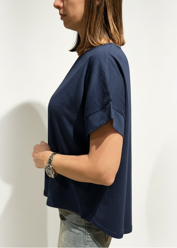T-SHIRT BASICA  A SCATOLA