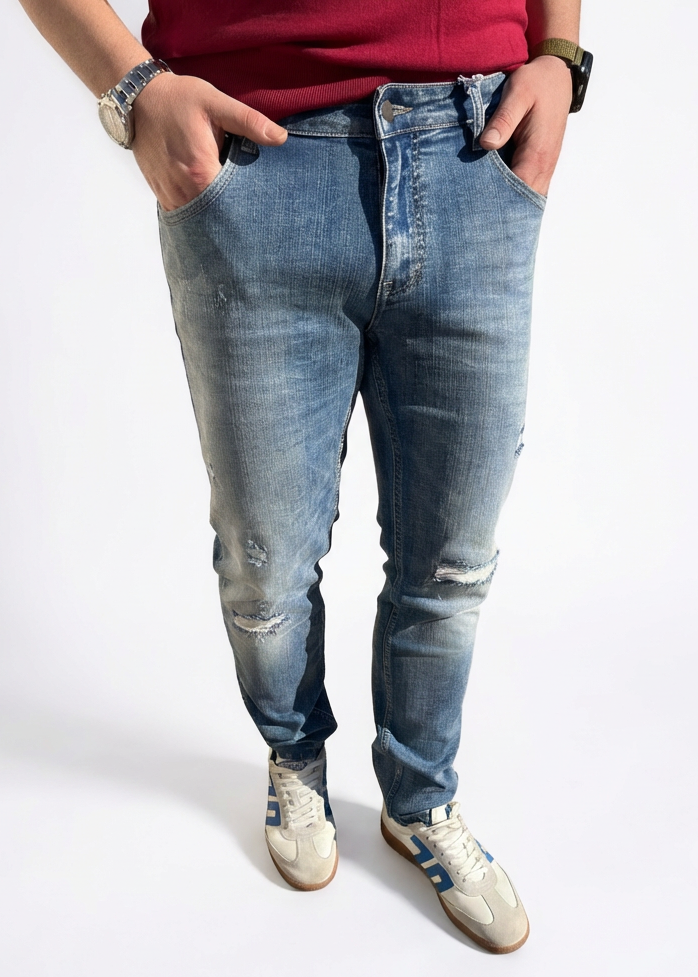 JEANS TOMMY ROTTURE SLIM STRECH