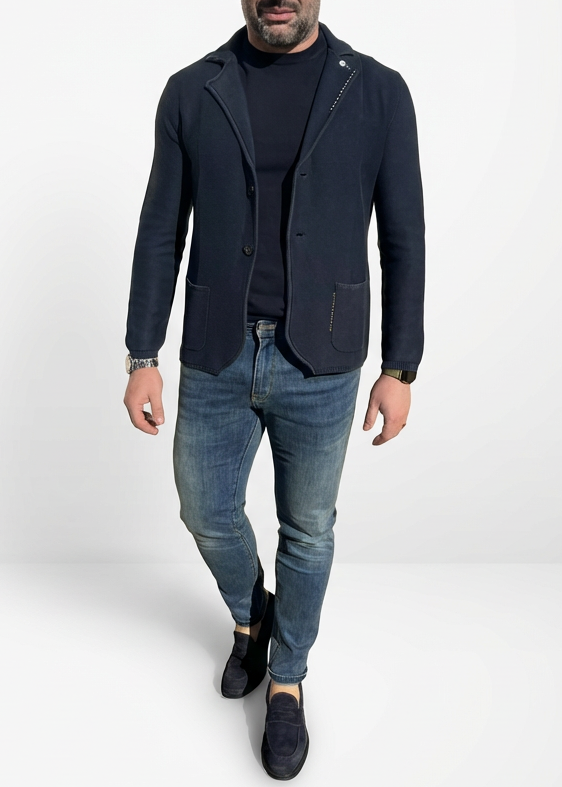 GIACCA MAGLIA COTONE