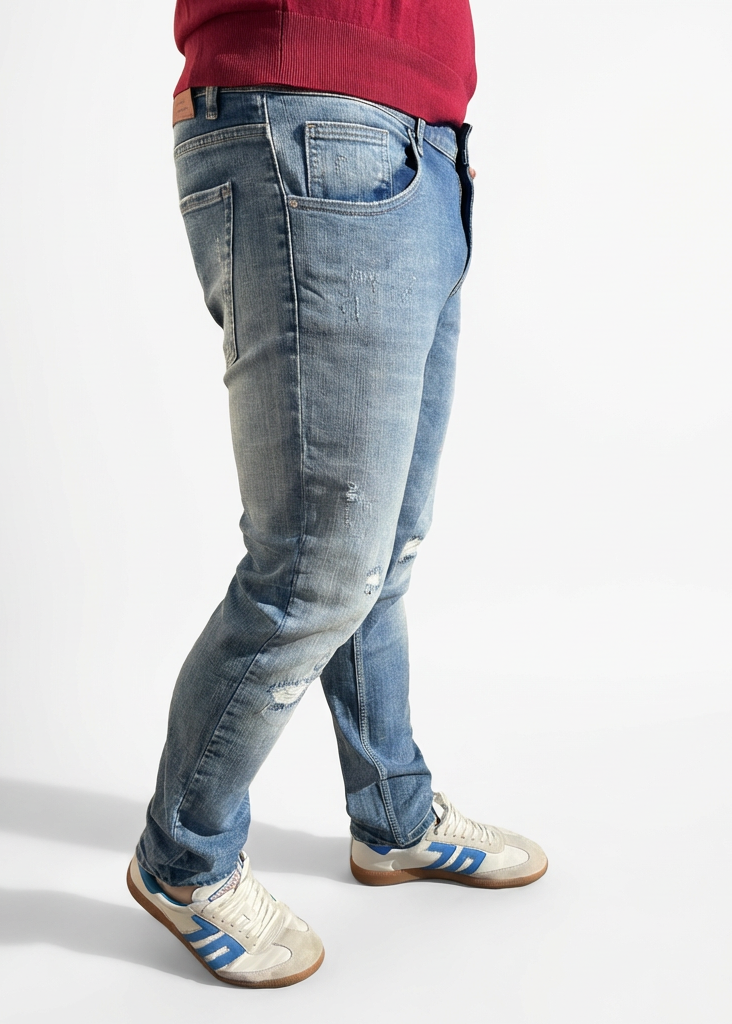 JEANS TOMMY ROTTURE SLIM STRECH